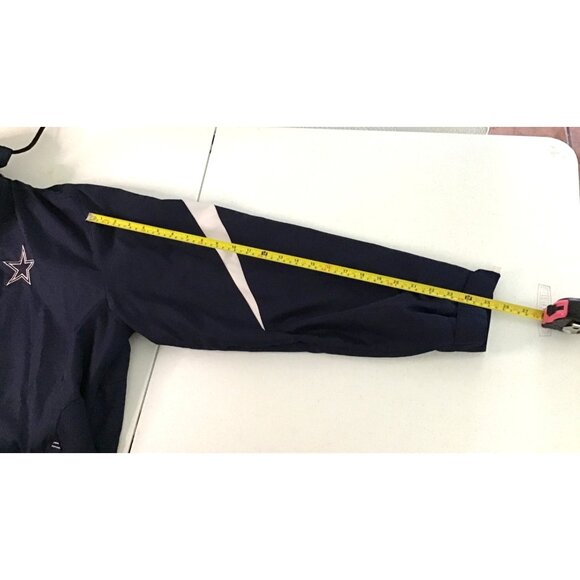 REEBOK-NFL ON-FIELD MENS FLEECE LINE ZIP-UP CLOSURE JACKET SIZE X-LARGE - Picture 4 of 8